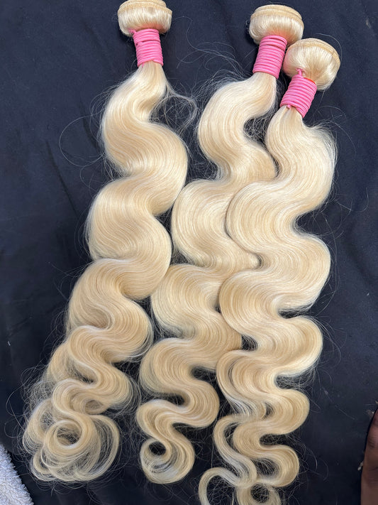 Blond Raw Hair